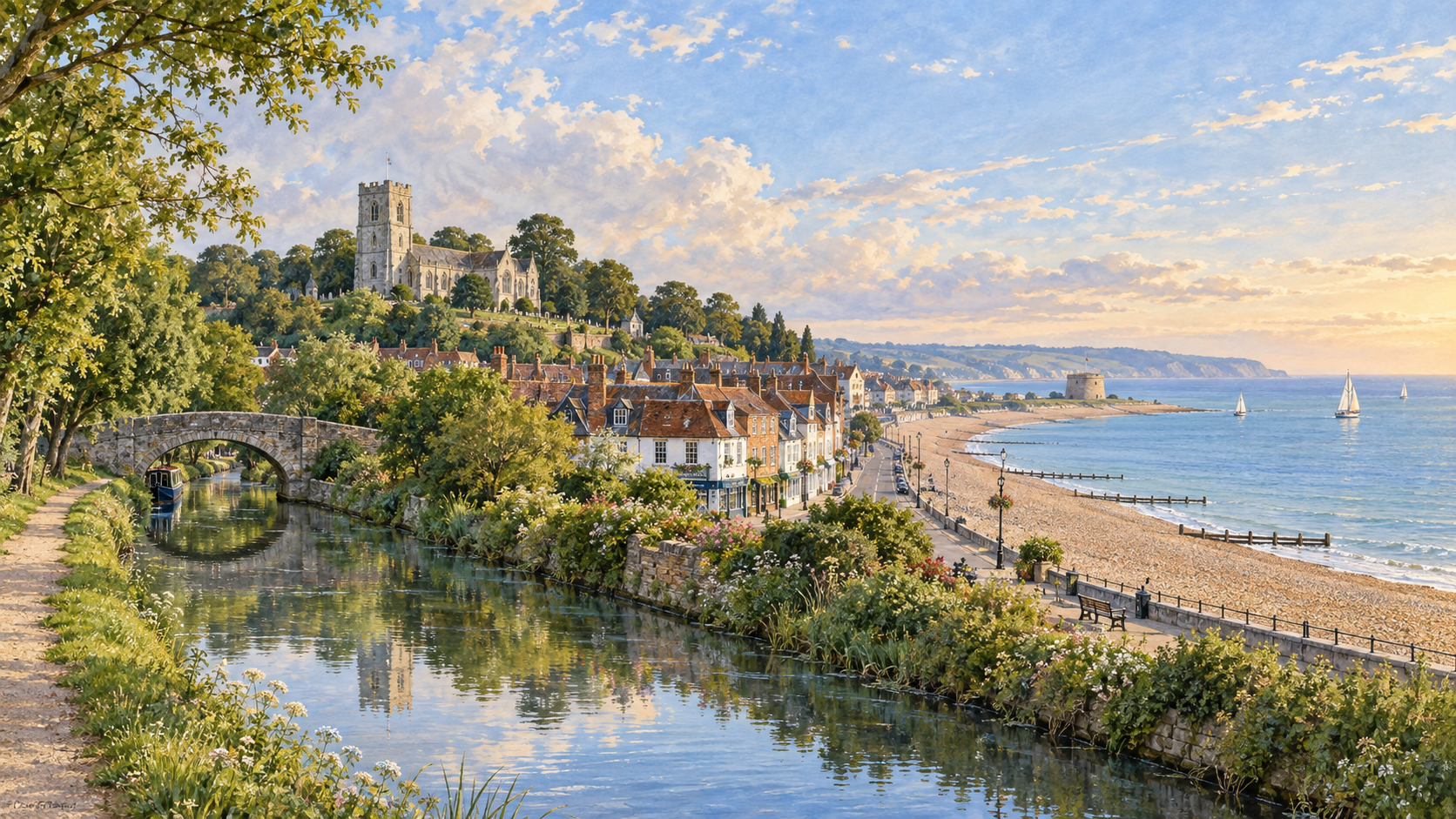 Artist impression of Hythe